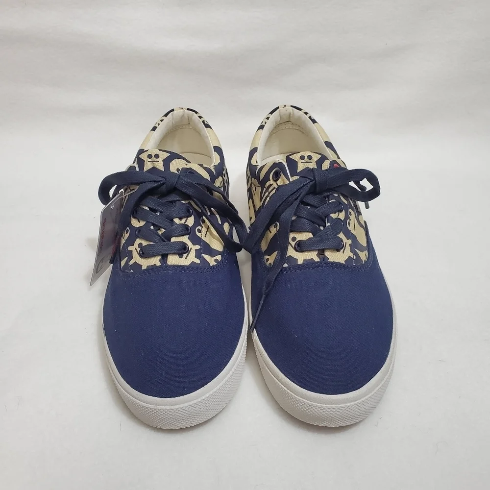 NWT Bucketfeet Shapes With Faces Low Rise Sneakers